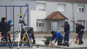 Napreduje izgradnja novog trga između OŠ Vladimir Nazor i Učeničkog doma Virovitica 6 IMG 9265 1