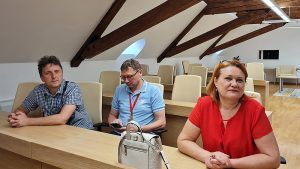 Virovitičke "kraljice košarke" kod gradonačelnika Ivice Kirina: Vi ste ponos grada, hvala vam na svemu! 2 20220615 090557