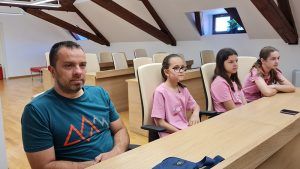 Virovitičke "kraljice košarke" kod gradonačelnika Ivice Kirina: Vi ste ponos grada, hvala vam na svemu! 7 20220615 090648