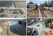FOTOGALERIJA Više od 40 aktivnih gradilišta na području grada Virovitice: Grade se nogostupi, škola, vrtić…