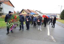Fotogalerija: U Pakracu obilježena 33. obljetnica stradanja virovitičkih policajaca u Domovinskom ratu