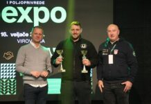 Viroexpo 2025: Posjetitelji se po prvi puta natjecali u vožnji spretnosti traktorom u dvije kategorije, najbolje vrijeme u obje kategorije imao Bruno Čorić