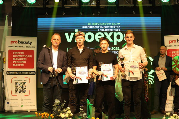 Viroexpo 2025: Donna Dalia Rajnović i Jakov Kosanović pobjednici natjecanja u izradi večernjih svečanih i modernih frizura 6 frizure dva 56