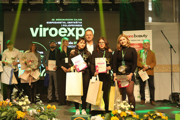 Viroexpo 2025: Donna Dalia Rajnović i Jakov Kosanović pobjednici natjecanja u izradi večernjih svečanih i modernih frizura 8 frizure dva 88