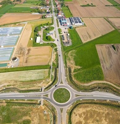 Na čvoru Virovitica asfalt već ovog tjedna, završetak radova u lipnju 17 brza cesta dionica Vtc SB 1