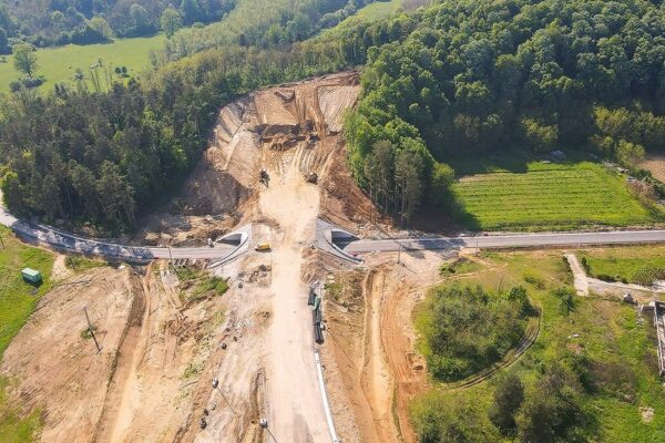 Na čvoru Virovitica asfalt već ovog tjedna, završetak radova u lipnju 16 brza cesta dionica Vtc SB 10
