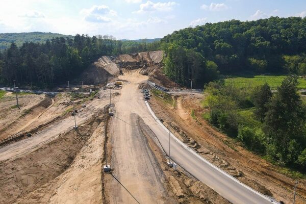 Na čvoru Virovitica asfalt već ovog tjedna, završetak radova u lipnju 15 brza cesta dionica Vtc SB 11