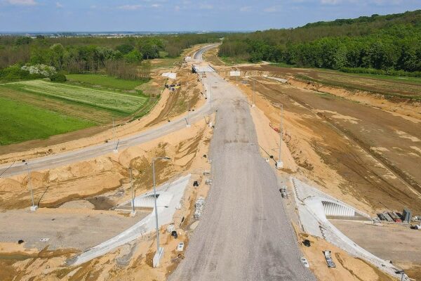 Na čvoru Virovitica asfalt već ovog tjedna, završetak radova u lipnju 14 brza cesta dionica Vtc SB 12