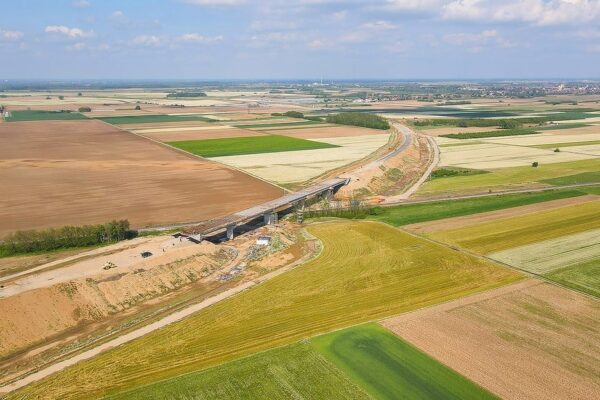 Na čvoru Virovitica asfalt već ovog tjedna, završetak radova u lipnju 11 brza cesta dionica Vtc SB 18