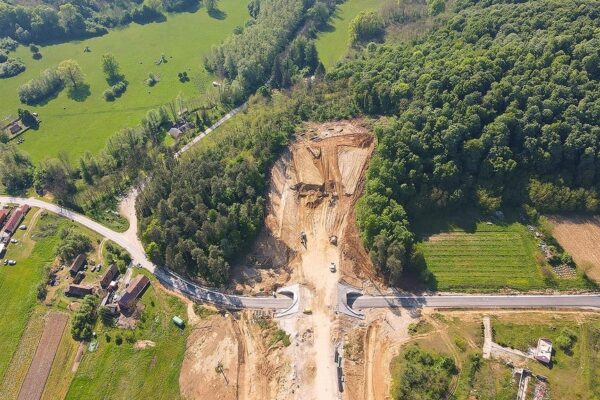 Na čvoru Virovitica asfalt već ovog tjedna, završetak radova u lipnju 4 brza cesta dionica Vtc SB 5