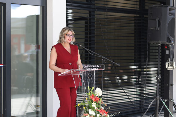 Povijest na jednom mjestu: Ministrica kulture i medija Nina Obuljen Koržinek otvorila je novu zgradu Državnog arhiva u Virovitici 14 drzavni arhiv vtc otvorenje 61