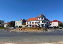 Započela rekonstrukcija kružnog toka kod Robne kuće: Virovitica će Rokovo dočekati s novim izgledom centra