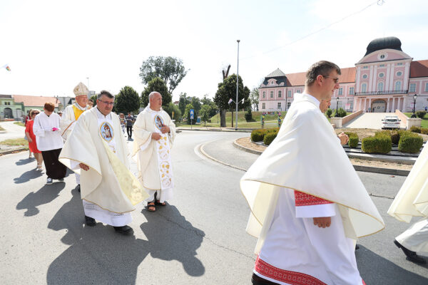 Fotogalerija: Zavjetnom procesijom i svečanom misom Virovitičani predali zahvale i molitve sv. Roku povodom 791. rođendana 74 procesija i misa 298