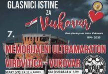 Memorijalni ultramaraton Virovitica – Vukovar: „Glasnici istine“ i prijatelji i ove godine trče 170 km