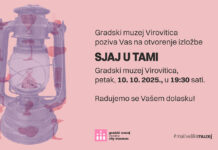 U petak, 10. listopada, u Gradskom muzeju Virovitica otvorenje izložbe “Sjaj u tami”
