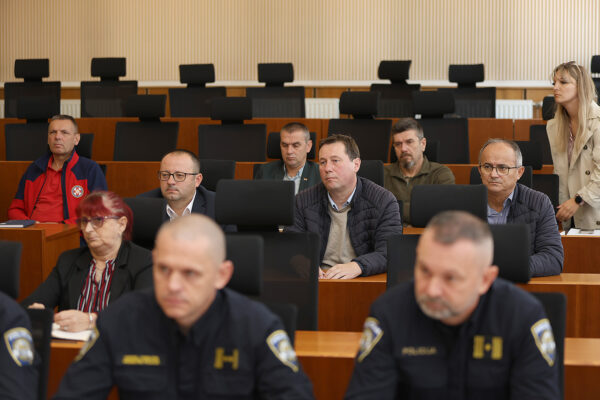 Ministar David Vlajčić u Virovitici: Kreće potpuni odstrjel divljih svinja u Virovitičko-podravskoj i još dvije slavonske županije 2 sastanak vlajcic 34
