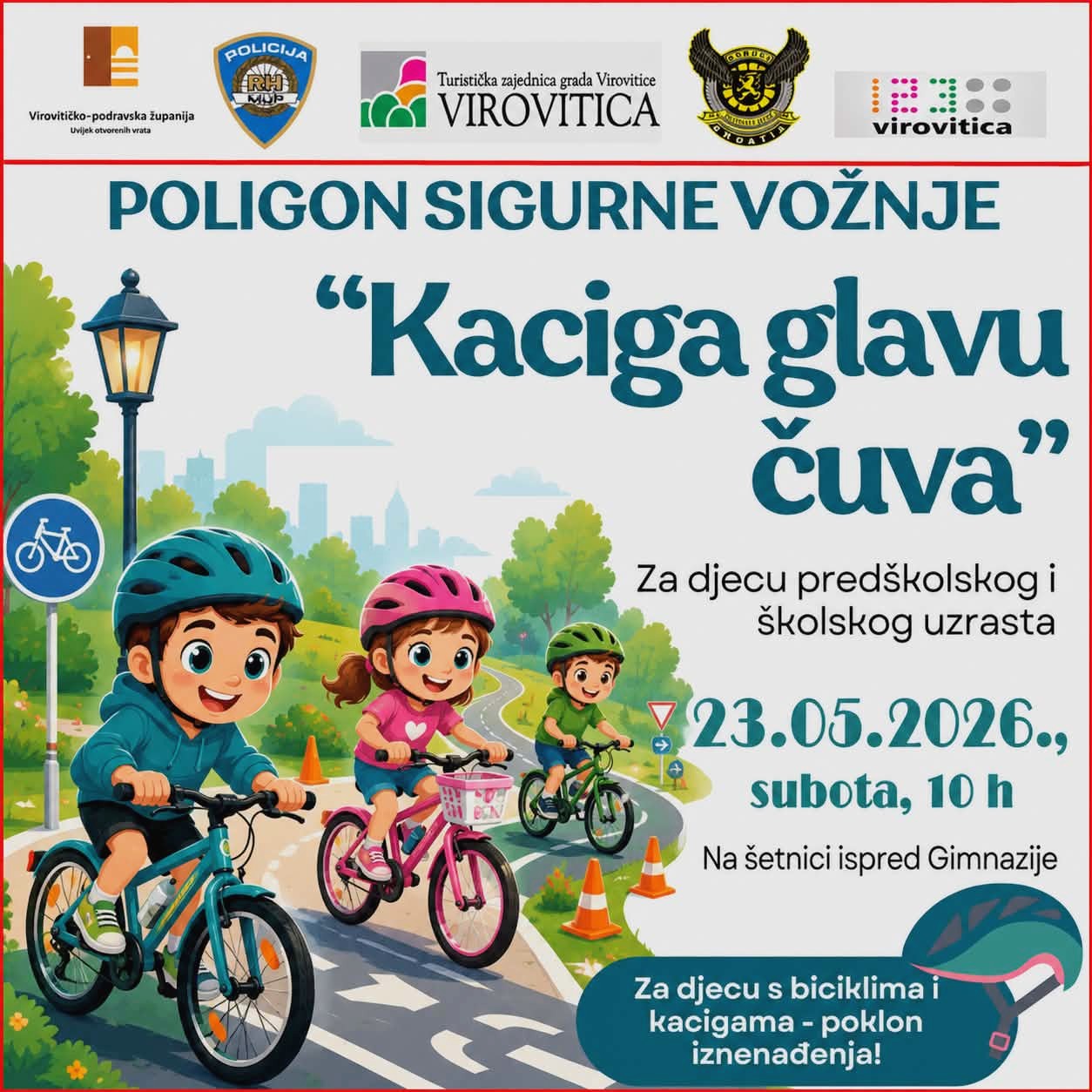 Plakat Gaciga glavu cuva 2026